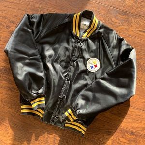 Vintage 80s Pittsburgh Steelers Chalkline Satin